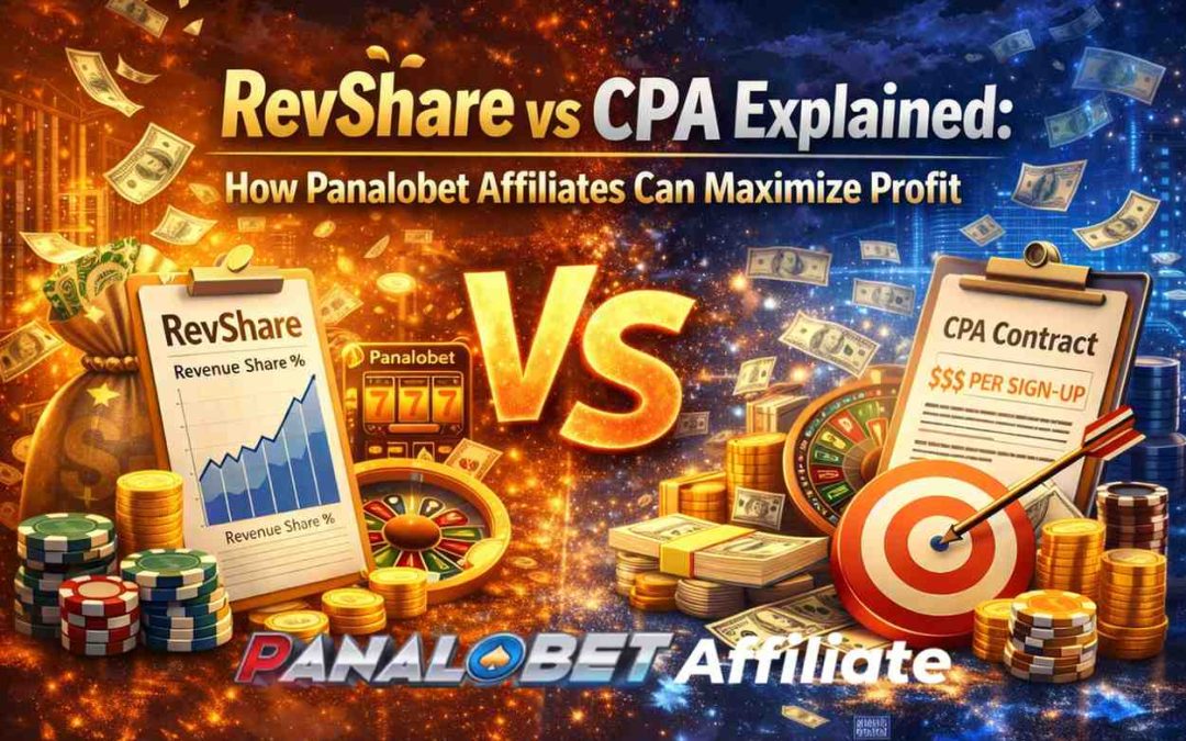 RevShare vs CPA Explained: How Panalobet Affiliates Can Maximize Profit
