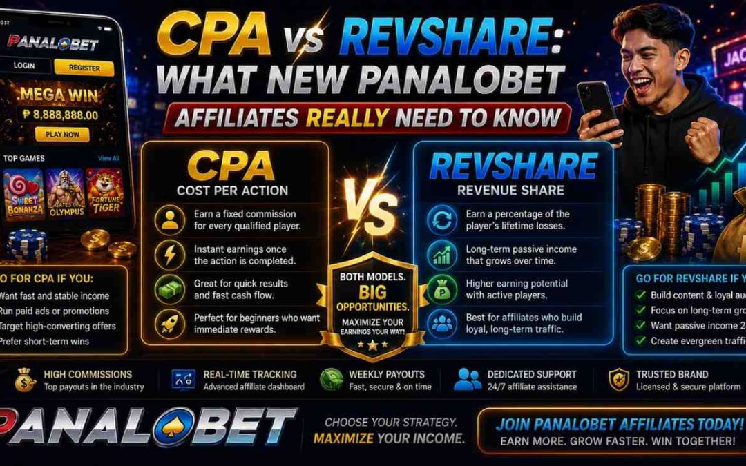 CPA vs RevShare: What New Panalobet Affiliates Really Need to Know