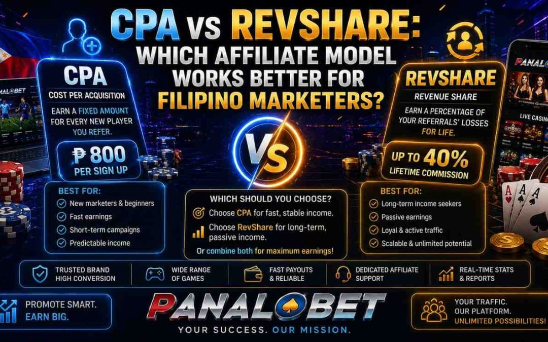 CPA vs RevShare: Which Affiliate Model Works Better for Filipino Marketers