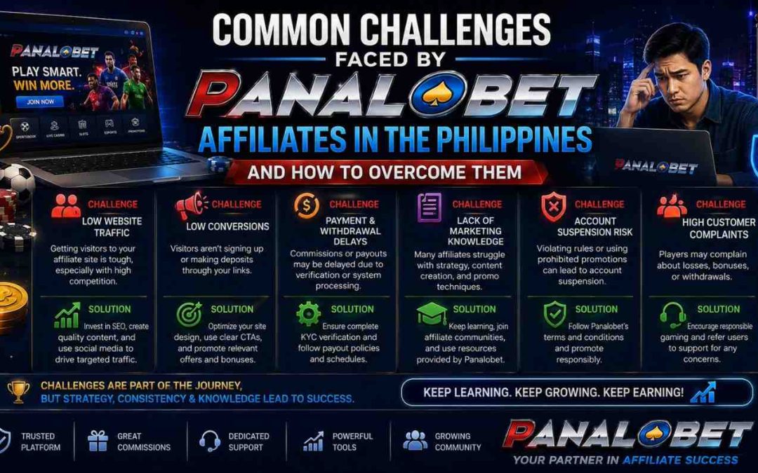 Common Challenges Faced by Panalobet Affiliates in the Philippines and How to Overcome Them