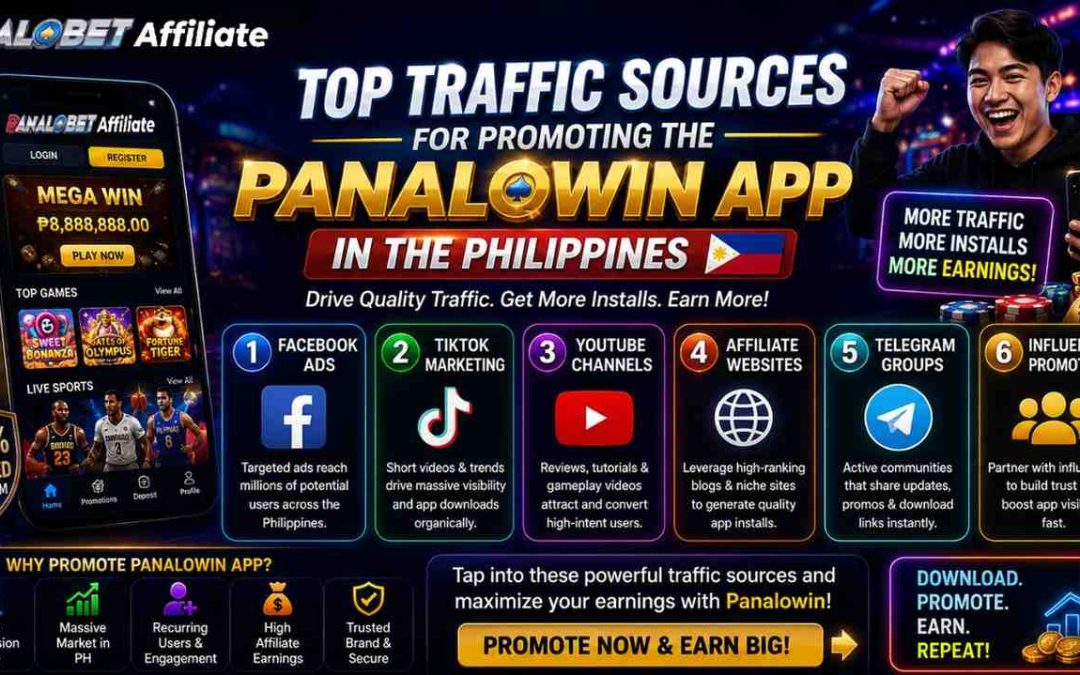 Top Traffic Sources for Promoting the Panalowin App in the Philippines