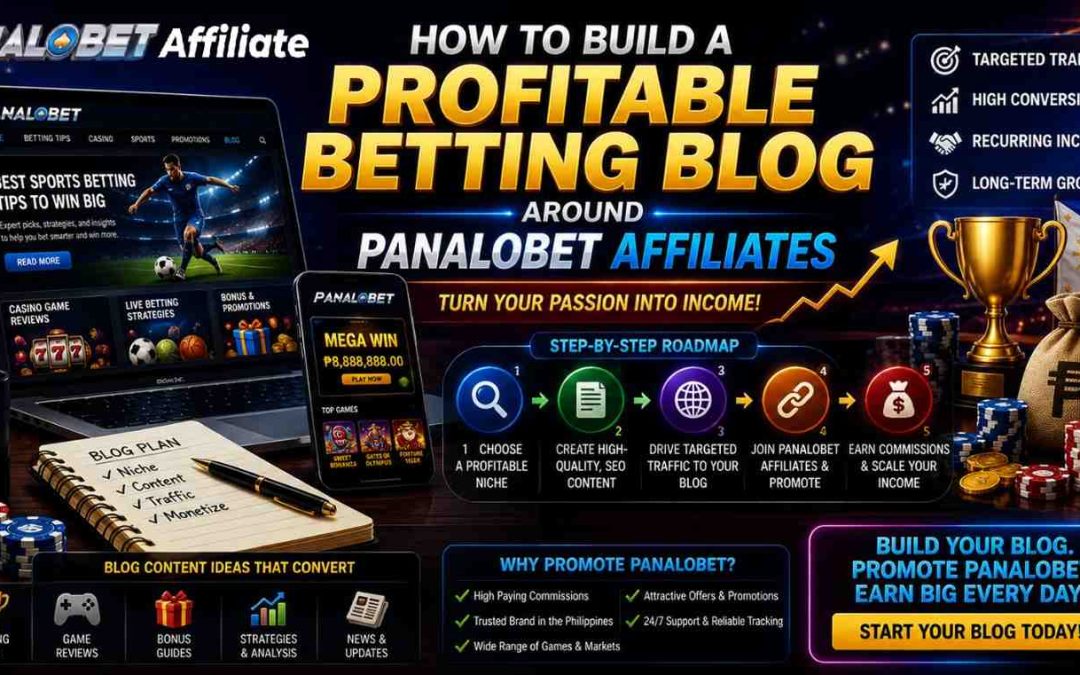 How to Build a Profitable Betting Blog Around Panalobet Affiliates