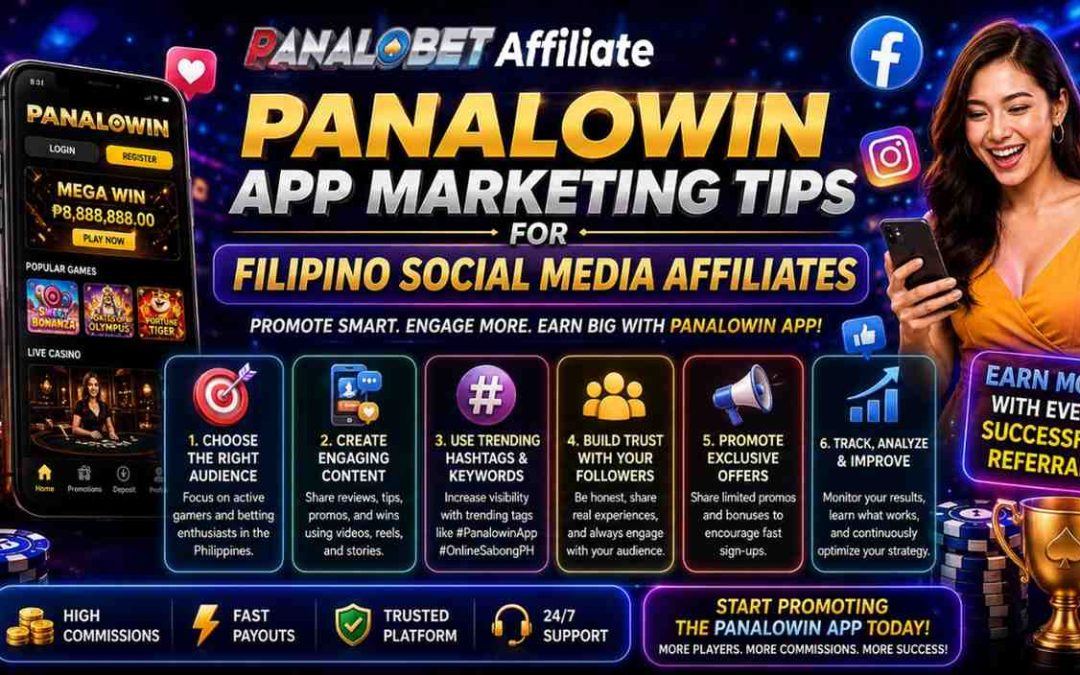 Panalowin App Marketing Tips for Filipino Social Media Affiliates