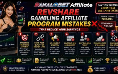 RevShare Gambling Affiliate Program Mistakes That Reduce Your Earnings